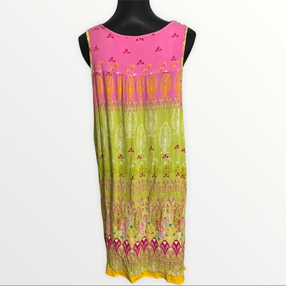 BILA Sleeveless Dress Medium Square Neckline - Picture 4 of 6